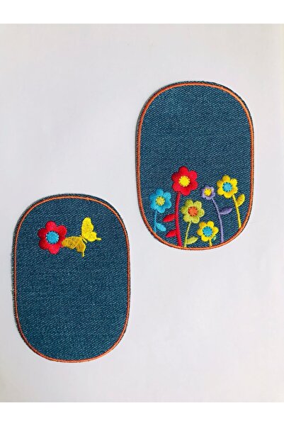 Self Casa جينز من قماش الدنيم ذو مساحة الوقود - تطريز منسوج وتصميم حديد على ا...