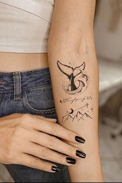 Everglow Jewelry Minimal Doodle Geçici Dövme