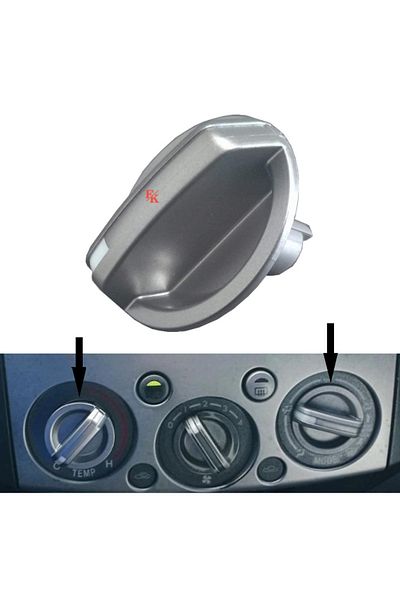 fkoto Ranger Compatible Heating Temperature Adjustment Knob Left and Right [1 Piece] 2006-2008