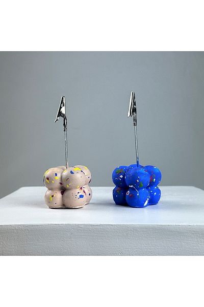 oasis decoration Bubble Splash Note Holder Set of 2