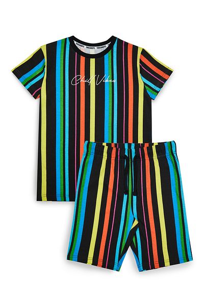 Threadboys Pyjama - Mehrfarbig - Landschaft