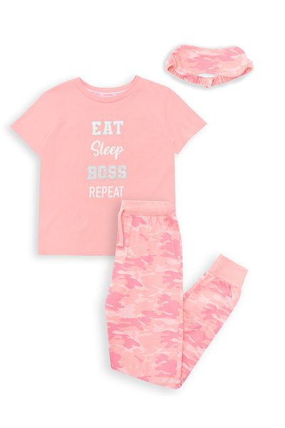 Threadgirls Pyjama - Rosa - Landschaft