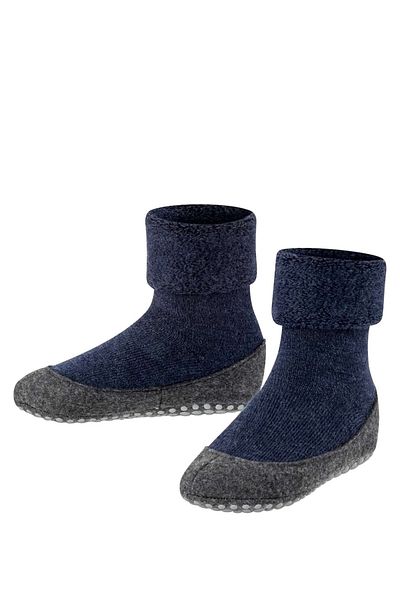 FALKE Kinder Hausschuhe - Cosyshoe, Pantoffeln, Anti-Rutsch, Schurwolle