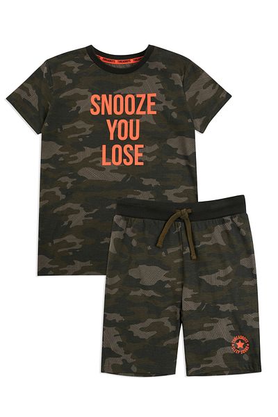 Threadboys Pyjama - Khaki - Camouflage