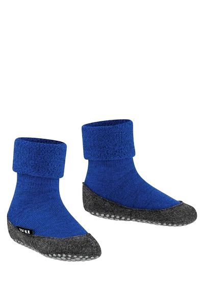 FALKE Kinder Hausschuhe - Cosyshoe, Pantoffeln, Anti-Rutsch, Schurwolle
