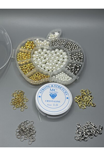 Egem aksesuar 18 قطعة 600 قطعة مجموعة صنع القرط لوازم المجوهرات