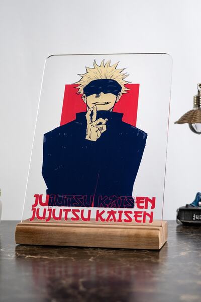 Modiwa Design Jujutsu Kaisen Ev Dekoru Gojo Satoru Anime Severlere Hediyelik ...