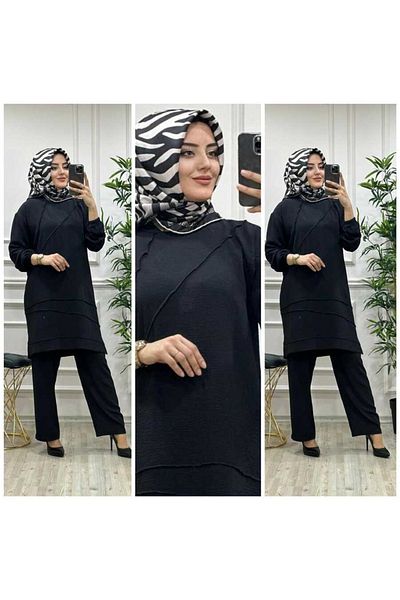 azzebutik 5420 Özlem Çimalli Suit K25 Black