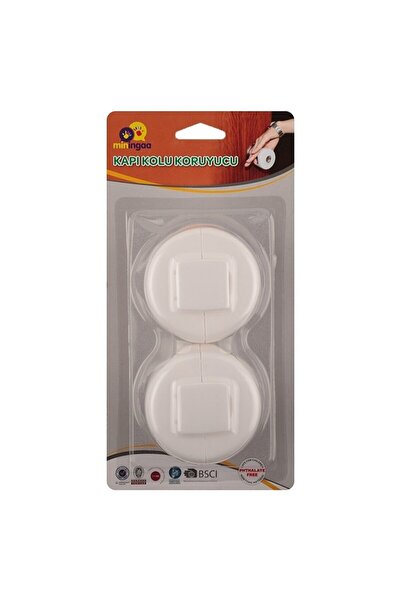 Miningaa 2 Adet Topuzlu Kapı Kolu Çocukların Kapıyı Engelleyen Kilit Anne Bebek Koruma