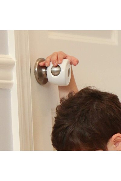 Miningaa 2 Adet Topuzlu Kapı Kolu Çocukların Kapıyı Engelleyen Kilit Anne Bebek Koruma