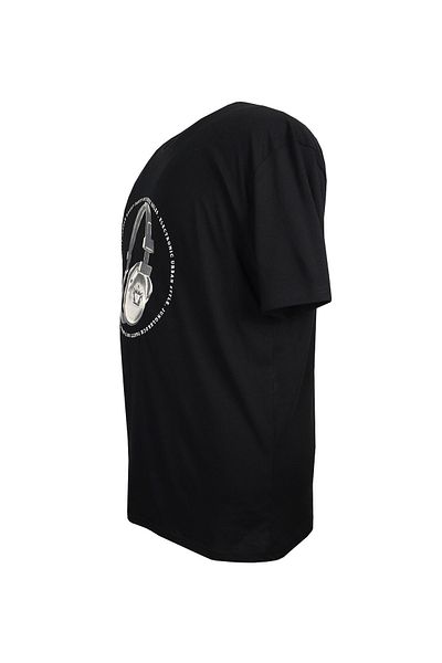marufshop Мъжка тениска с кръгло деколте, голям размер, с щампа