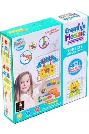 Creative mosaic toy shop