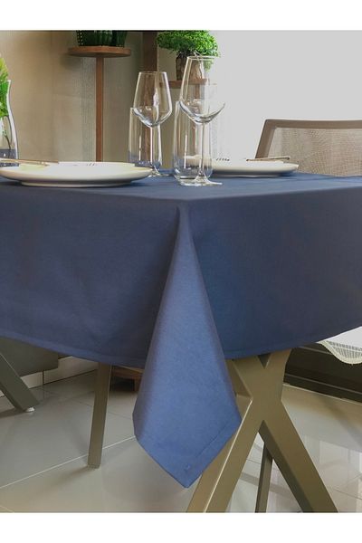 desen izmir American Service, 130 X 230 Masă Indigo Blue Cover