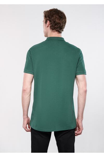 Mavi Πράσινο μπλουζάκι πόλο κανονική εφαρμογή / κανονική εφαρμογή 8804371580