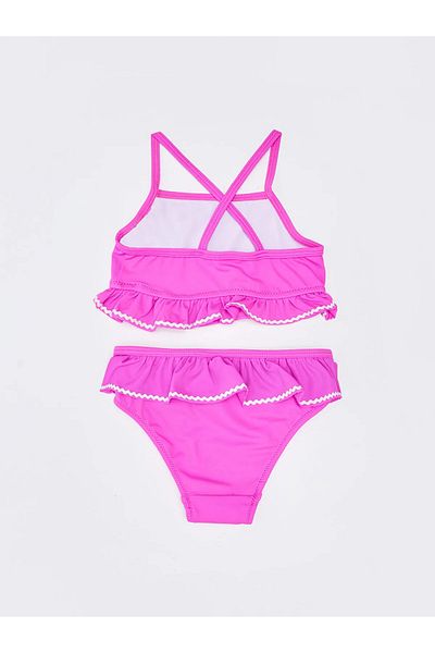 LC Waikiki Lcw Baby Baby-Mädchen-Bikini-Set aus flexiblem Stoff