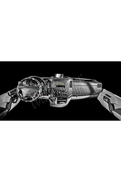 meriç cockpit design ميريتش ®   ميرسيدس سبرينتر تنجيد أمامي أسود لامع 51 قطعة...