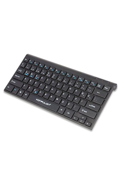 piblue Samsung Galaxy Tab A 9.7" T550 Uyumlu Konfulon V6 Bluetooth 5.0 Standlı Türkçe Q Klavye