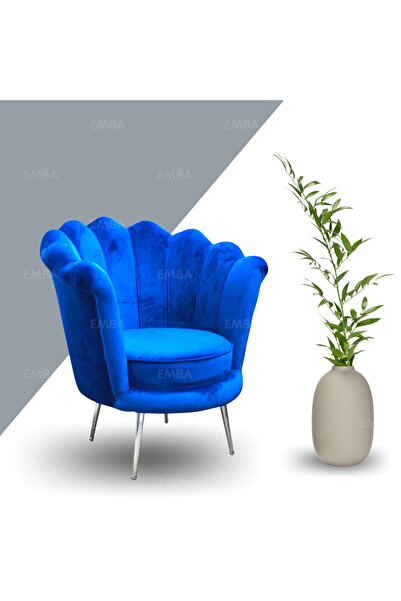 EMBA LUXURY Papatya Istiridye Tekli Berjer Güzellik Salonu - Ofis Koltuğu