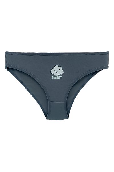 HNX Chiloți 3 piese din bumbac cu imprimeu de bază pentru femei
