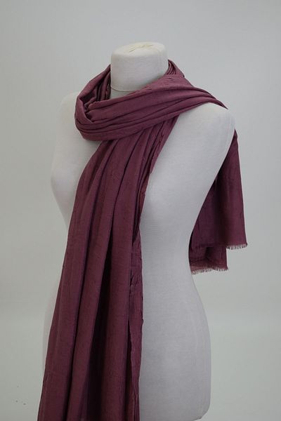 Miabella Home Bamboo Shawl Cotton No Ironing Required 4 Seasons Tulle Non-Stick Anti-Sweat Shawl Dried Rose