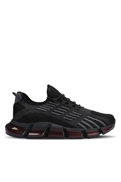 Slazenger Zander Sneaker Men's Shoes Black / Red