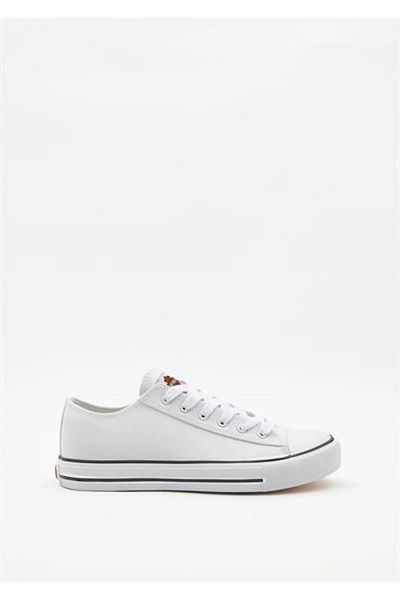 Harley Davidson Ontario Men's White Linen Sneakers