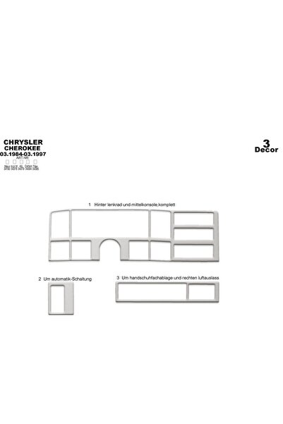 meriç cockpit design ميريتش ®   كرايسلر شيروكي توربيدو أمامي مطلي ألومنيوم 3 ...