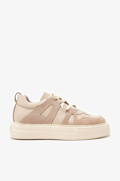Louis Cardy Pantofi de damă Tortuga Crem din piele naturală