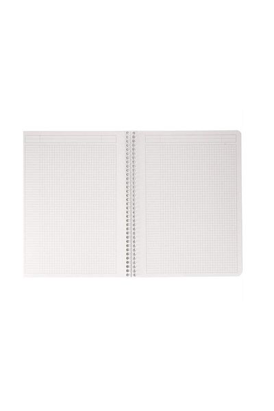 Mynote 60 Sheets Checkered Notebook with 40 Flex Up Spiral