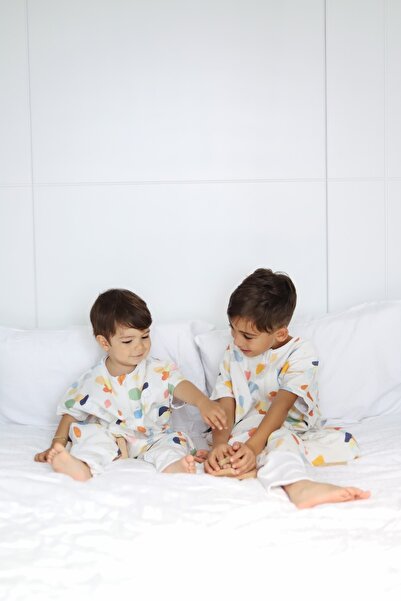 Ninna Kids 0.5 Tog (kısa Kollu) Yazlık Bebek Ve Çocuk Uyku Tulumu - Dreamy Points