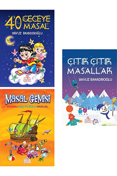 Nesil Yayınları 40 Geceye 40 Masal, Masal Gemisi Ve Çıtır Çıtır Masallar Kita...