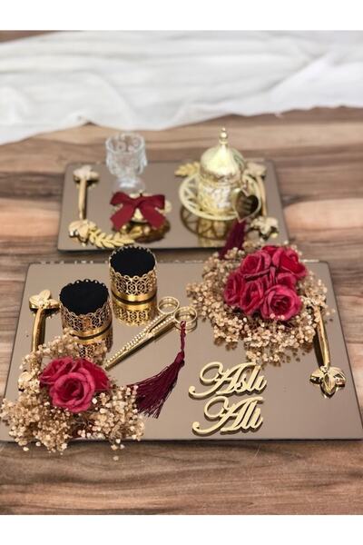 Denseden Tavă de promisiune Tavă de logodnă Tavă de inel Tavă de promisiune p...