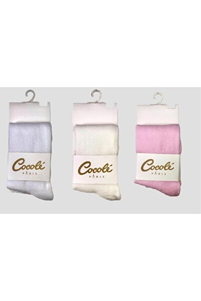 Cocole 3 Pack Cotton Baby Kids Pantyhose