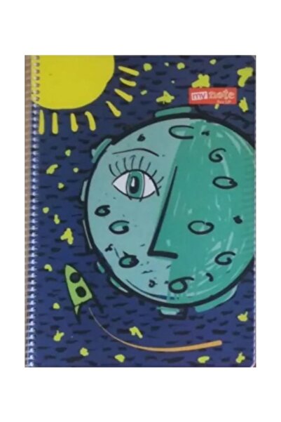 Mynote 80 Sheets Checkered Notebook with 40 Flex Up Spiral