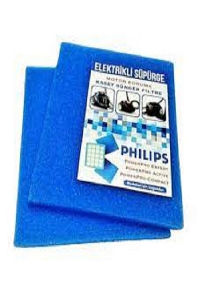 Arçelik 7534 Model Vacuum Cleaner Cassette - Sponge Filter, Pack of 2 (4 Pieces)