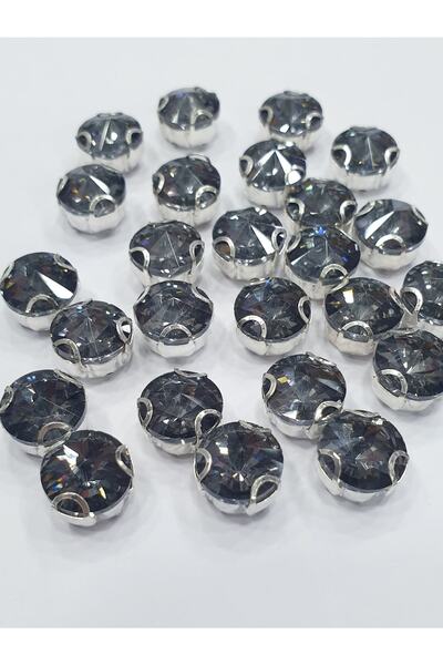 CRYSTALSHOP Sivi kamen u kućištu 10 mm - 50AD