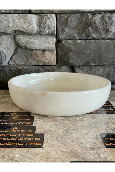 Polen Stone أوعية رخامية متعددة الأغراض مناسبة للاستخدام 26x6