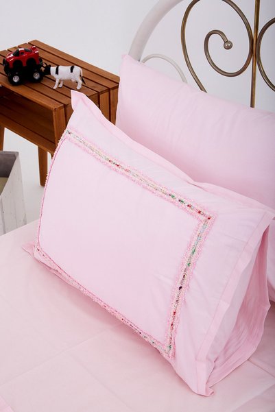 homewell Rennes Special Design Duvet Cover Set Double Pink