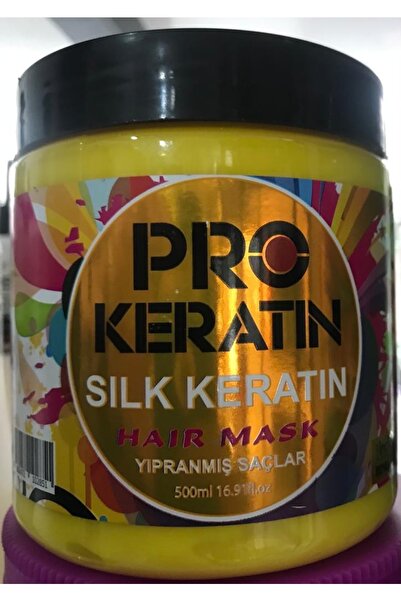Genel Markalar Pro Keratin Hair Mask Sılk Keratin Yıpranmış Saçlar 500ml