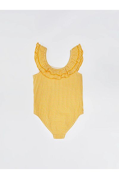 LC Waikiki Lcw Kids - Badeanzug aus flexiblem Stoff für Mädchen