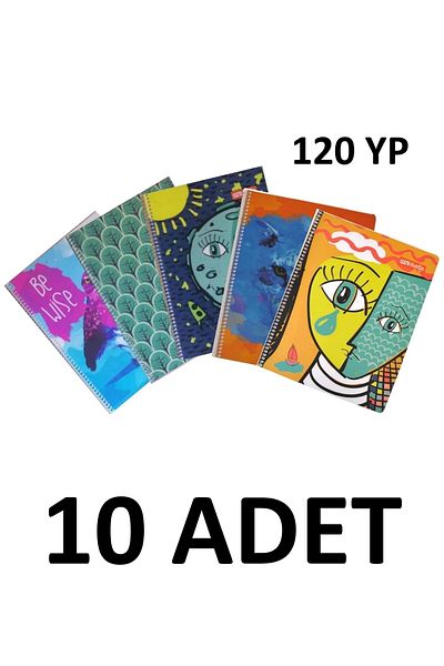 Mynote 120 Sheets Lined Notebook with 10 Flex Up Spiral