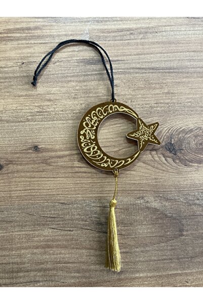 Araç Dikiz Ayna Süsü (gold)