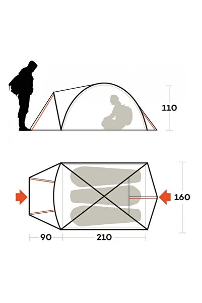 Ferrino Atacama 3 Kişilik Çadır