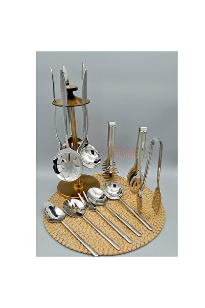 SÖZSTEEL 13 Parça Sade Servis Seti