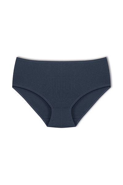 HNX Γυναικεία εσώρουχα 2 συσκευασιών Cotton Corded Plus Size