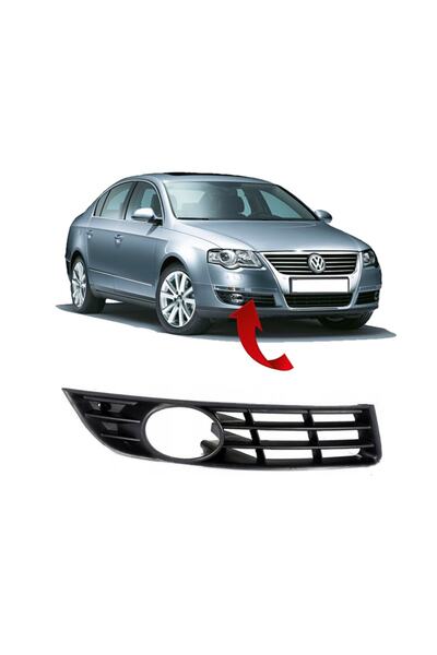 Vasspart Volkswagen Passat B6 2006 - 2010 Sis Kapağı Sisli Sağ Yolcu Tarafı -...