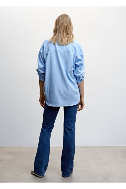 MANGO Woman Koyu Mavi Jean