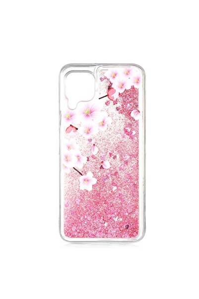 ZM STORE Huawei P40 Lite Kılıf Akışkan Sıvılı Renkli Simli Desenli Marshmelo ...