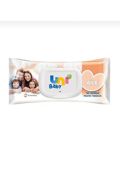 Uni Baby Set of 12 1080 Sheets Family Wet Wipes