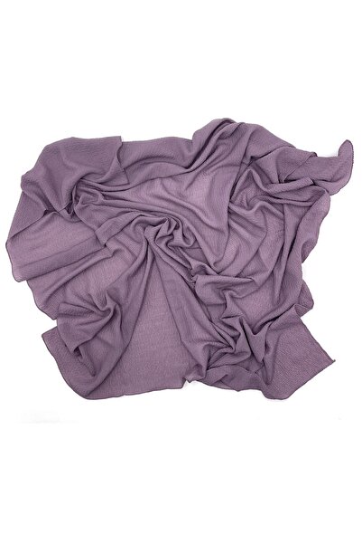 nazipek Mio Jazz eșarfă de înaltă calitate din bumbac overlocked liliac 100x1...